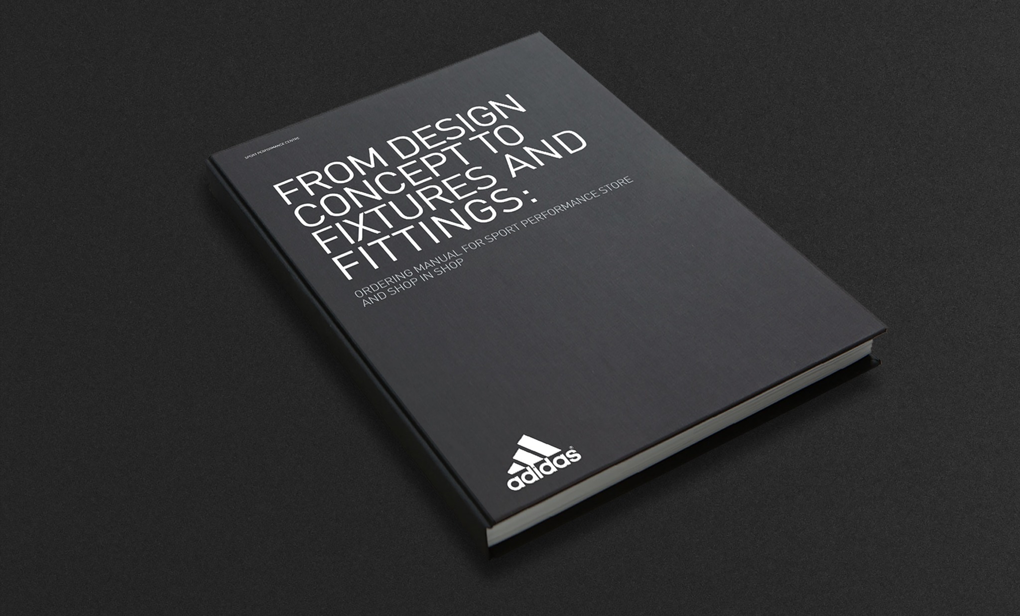Adidas Sport Performance fixtures and fittings manual cover